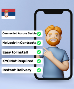 eSIM Serbia - 20 GB - 30 Days