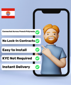 eSIM 프렌치 폴리네시아 - 2GB - 15일