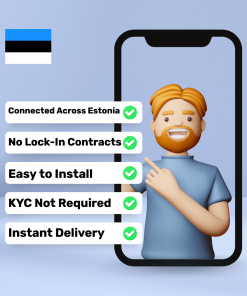 eSIM Estonia - 20 GB - 30 Days
