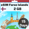 eSIM Faroe Islands - 2 GB - 15 Days