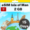eSIM Isle of Man - 2 GB - 15 Days
