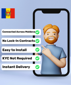 eSIM Moldova - 10 GB - 30 天