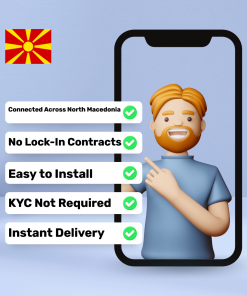 eSIM North Macedonia - 10 GB - 30 Days
