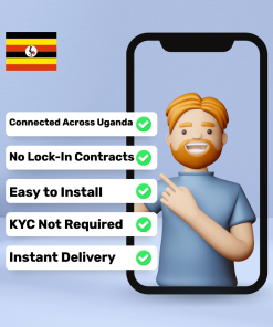 eSIM Uganda - 10 GB - 30 Days