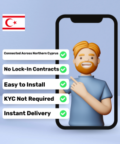 eSIM 北塞浦路斯 - 1 GB - 7 天