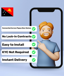 eSIM 巴布亚新几内亚 - 3 GB - 30 天