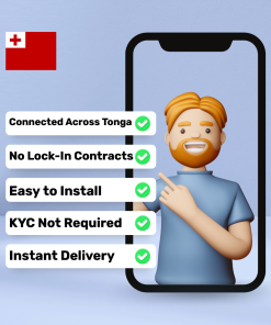 eSIM 汤加 - 5 GB - 30 天