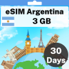 eSIM Argentina - 3 GB - 30 Days