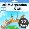 eSIM Argentina - 5 GB - 30 Days