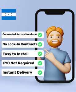 eSIM Honduras - 10 GB - 30 Days