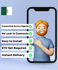 eSIM Algérie - 20 Go - 30 jours