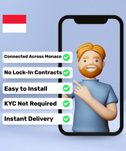eSIM 摩纳哥 - 5 GB - 30 天