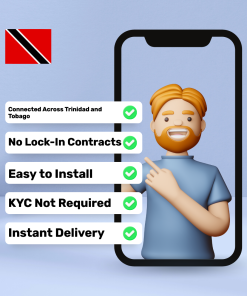 eSIM 特立尼达和多巴哥 - 3 GB - 30 天