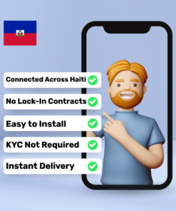 eSIM Haití - 5 GB - 30 Días