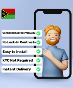 eSIM Vanuatu - 10 GB - 30 Days