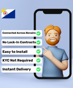 eSIM Bonaire - 2 GB - 15 Days