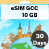 eSIM GCC - 10GB - 30일
