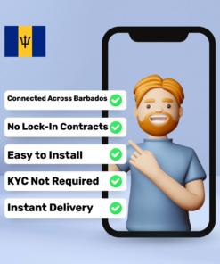 eSIM Barbados - 5 GB - 30 Días
