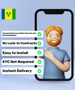 eSIM 圣文森特和格林纳丁斯 - 2 GB - 15 天
