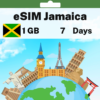 eSIM Jamaica - 1 GB - 7 Days
