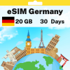 eSIM Germany - 20 GB - 30 Days