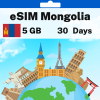 eSIM Mongolia - 5 GB - 30 Days