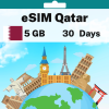 eSIM 卡塔尔 - 5 GB - 30 天