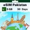 eSIM 巴基斯坦 - 5 GB - 30 天