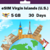 eSIM Virgin Islands (U.S.) - 5 GB - 30 Days