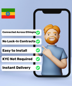 eSIM Ethiopia - 1 GB - 7 Days