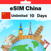 eSIM China - Unlimited - 10 Days