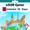 eSIM Qatar - Unlimited - 10 Days