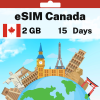 eSIM Canada - 2 GB - 15 Days