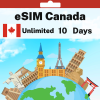 eSIM Canada - Unlimited - 10 Days