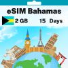 eSIM Bahamas - 2 GB - 15 Days