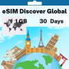 eSIM Discover Global - 1 GB - 30 Days
