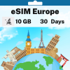 eSIM Europe - 10 GB - 30 Days