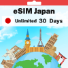 eSIM Japan - Unlimited - 30 Days