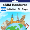 eSIM Honduras - Unlimited - 3 Days