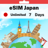 eSIM Japan - Unlimited - 7 Days