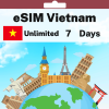 eSIM Vietnam - Unlimited - 7 Days