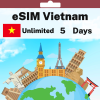 eSIM Vietnam - Unlimited - 5 Days