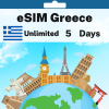 eSIM Greece - Unlimited - 5 Days