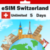 eSIM Switzerland - Unlimited - 5 Days
