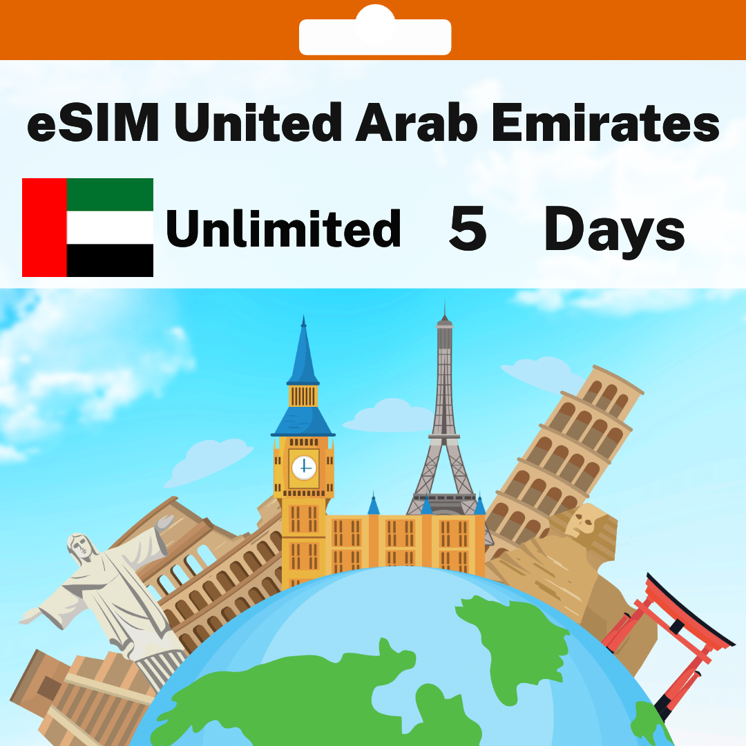 0e0bc609-5f8d-4d23-a419-aed42299e513.png eSIM United Arab Emirates - Unlimited - 5 Days