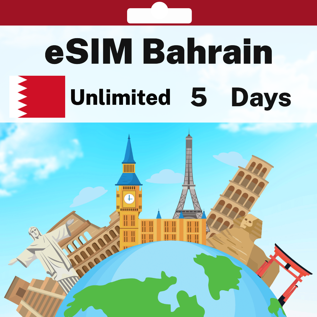 53cf076b-a5db-4128-a137-7153529b5f2e.png eSIM Bahrain - Unlimited - 5 Days