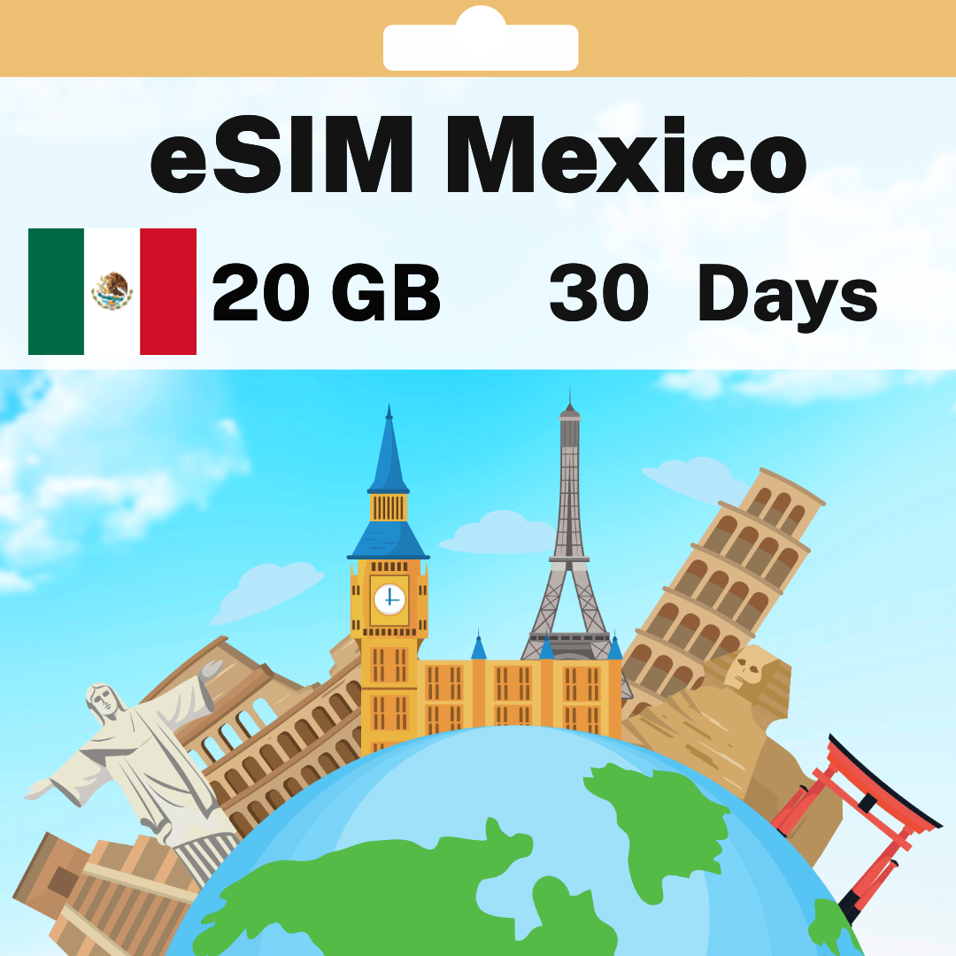 73a82d76-6dc1-4b0e-90e1-af60bfde7e2f.png eSIM Mexico - 20 GB - 30 Days