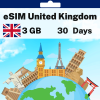 eSIM United Kingdom - 3 GB - 30 Days