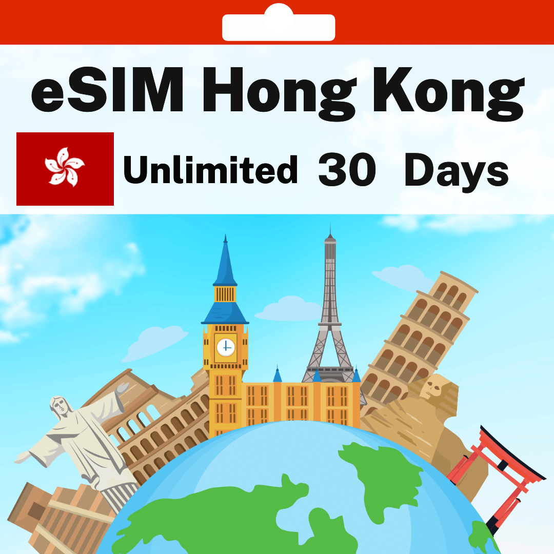 83ee6886-09f7-47f4-b262-8fc9bacf9e43.png eSIM Hong Kong - Unlimited - 30 Days
