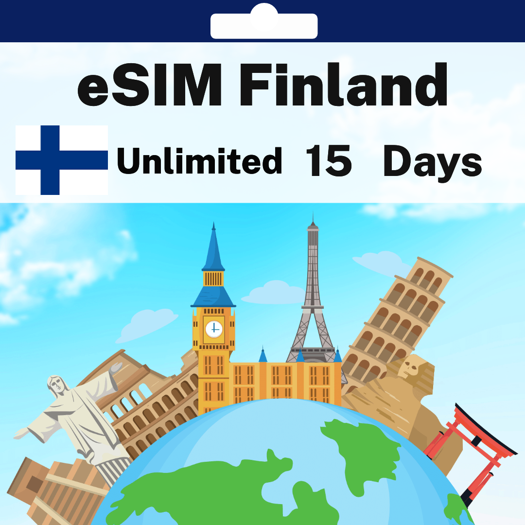 90fe40d8-f8db-4e11-9cfe-768119140d9f.png eSIM Finland - Unlimited - 15 Days